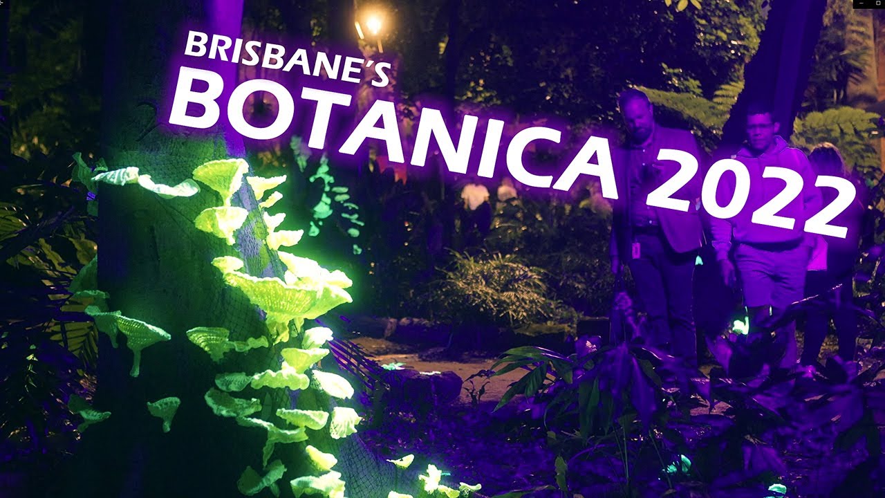 Brisbane's Botanica 2022 Light Show: A Must-See For All Ages!