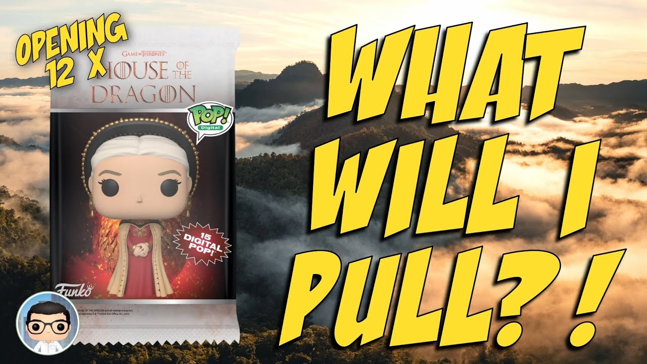Ripping 12 House Of The Dragon Series 1 Funko NFT Premium Packs | What Will I Pull?!