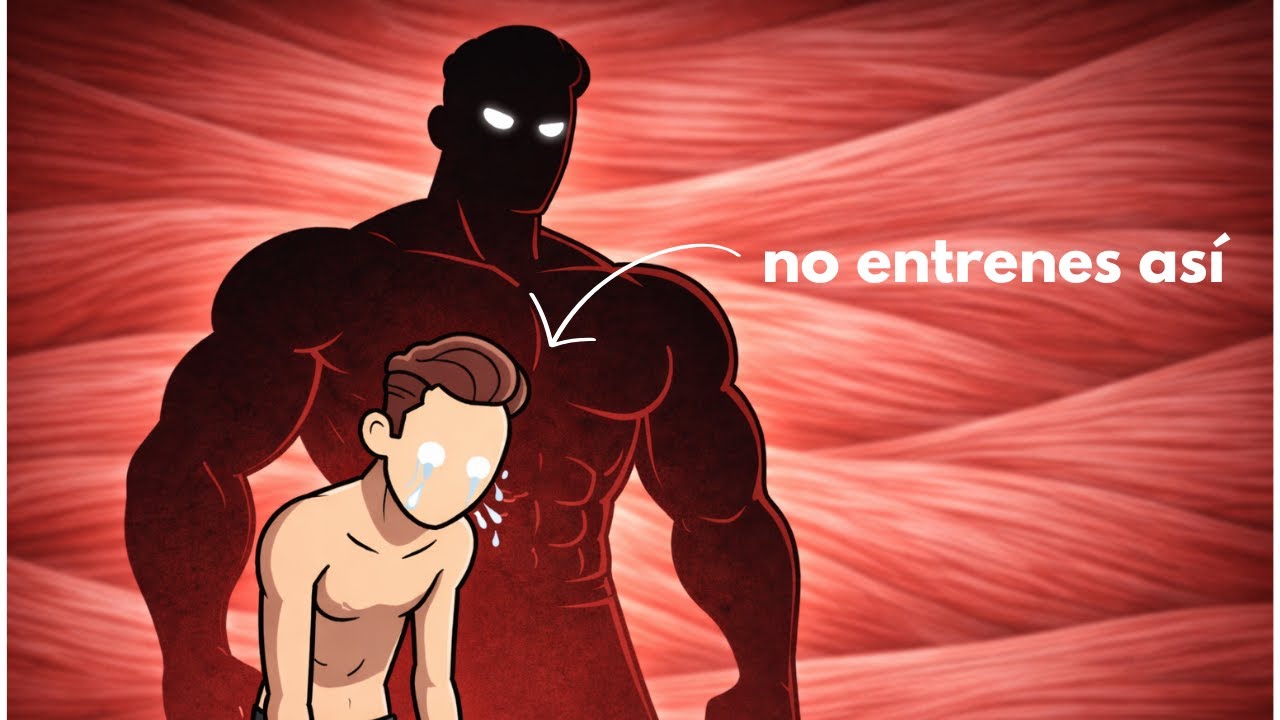 Si entrenas así, nunca vas a ganar músculo