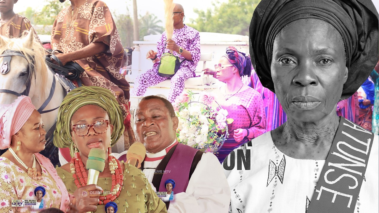 FUNERAL SERVICE FOR LATE MADAM BOLANLE M. K. ADEMOYEGUN AT ST. MARK'S CHURCH, IBOROPA AKOKO