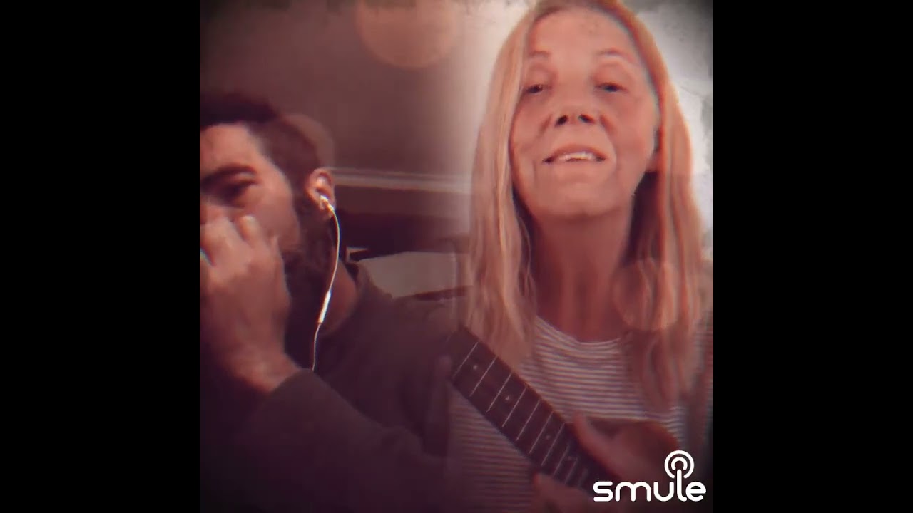 Laat de wereld het horen - Anne- Marie Jung ..Cover: Zang en ukulele: Trudie..Mondharmonica: Nick