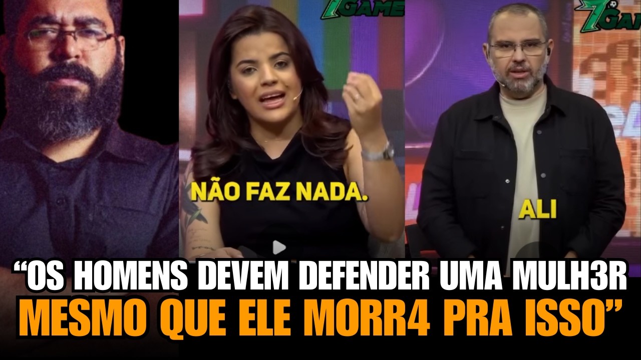 APRESENTADORES INDIGNADOS COM O ABANDONO DOS HOMENS