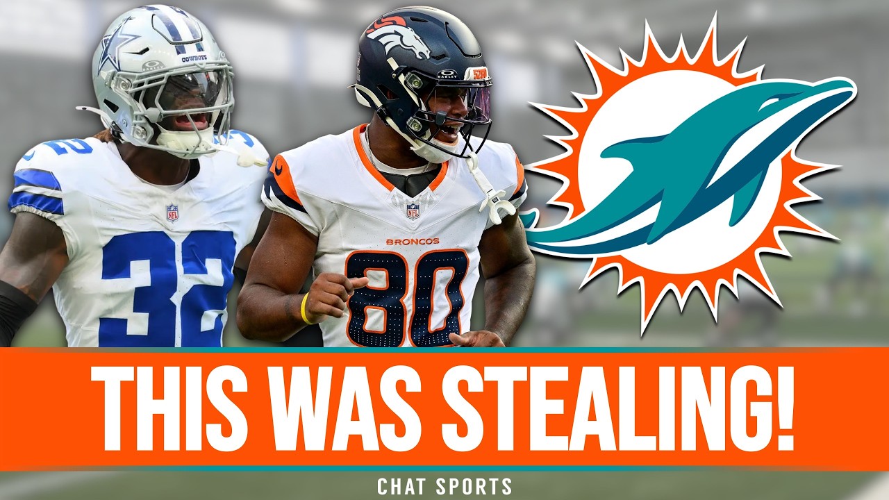 The Miami Dolphins Pulled Off HIGHWAY ROBBERY On The NFL Waiver Wire