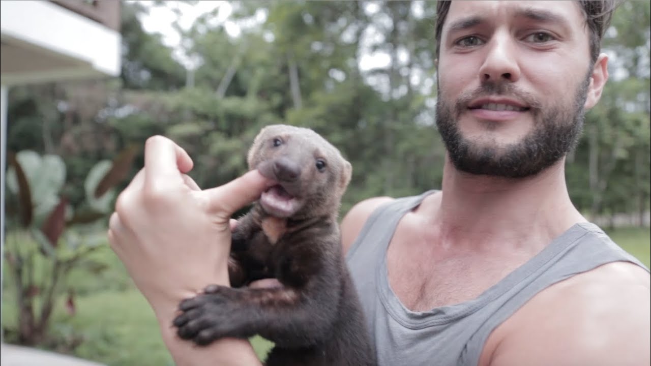 Cuddling a Baby Tayra