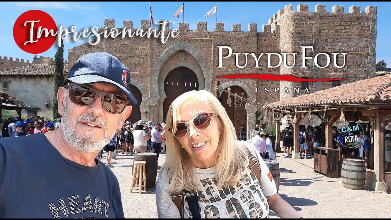 VISITAMOS EL PARQUE TEMÁTICO . PUY DU FOU ESPAÑA . Toledo 2024 - C&M en Ruta - #012