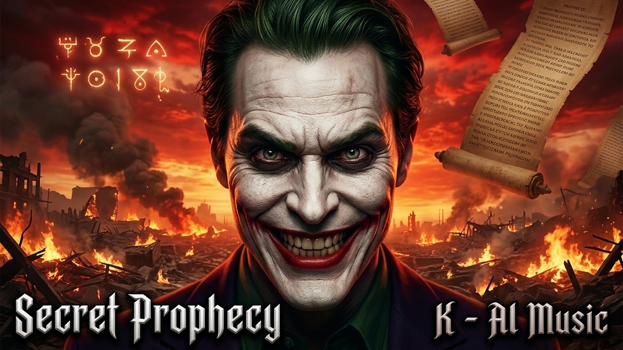 Secret Prophecy | K - AI Music [Official AI Metal Music Video]