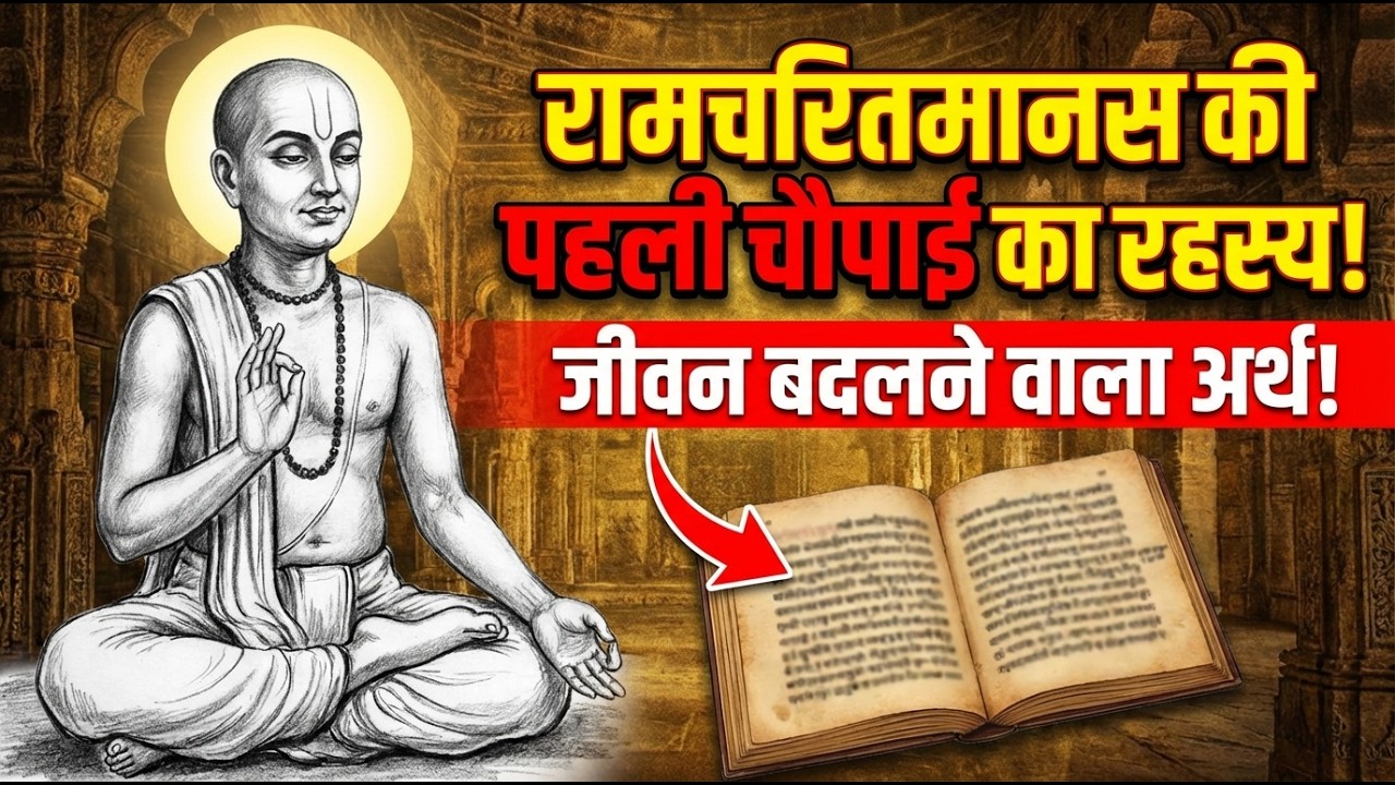 Ramcharitmanas First Chaupai Explained | बंदउँ गुरु पद कंज का सरल अर्थ और Life Lesson