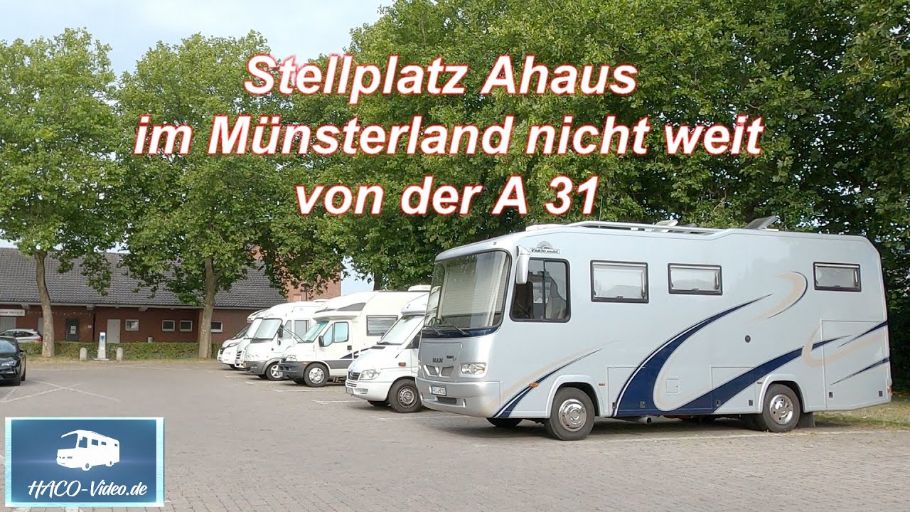 Stellplatz Ahaus im M&uuml;nsterland, nicht weit von der A 31