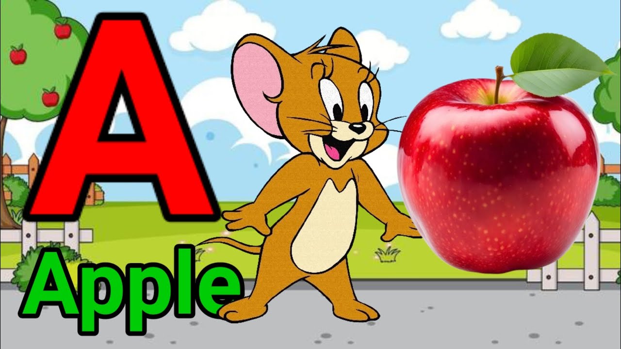 Phonics Song 2 with TWO Words in 3D - A For Airplane - ABC Alphabet Songs with Sounds for Kids 86