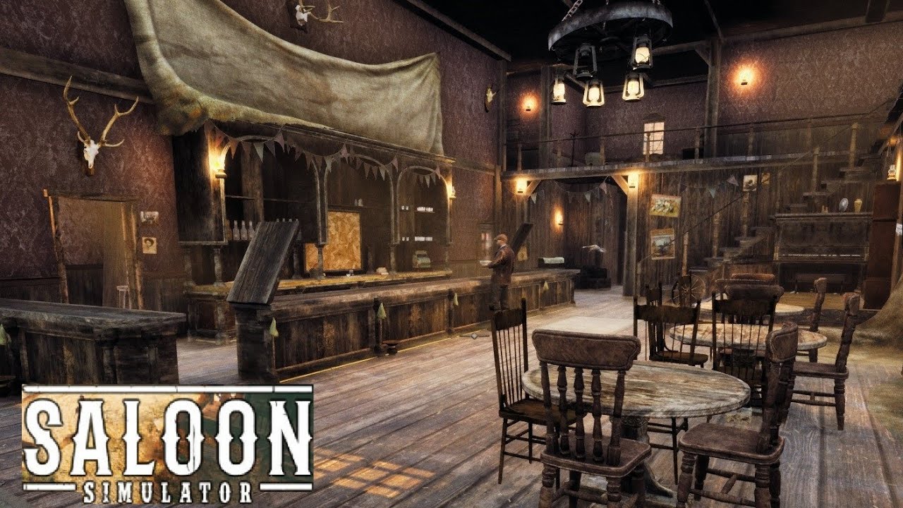 Becoming A Saloon Owner In Wild West ~ Saloon Simulator Demo