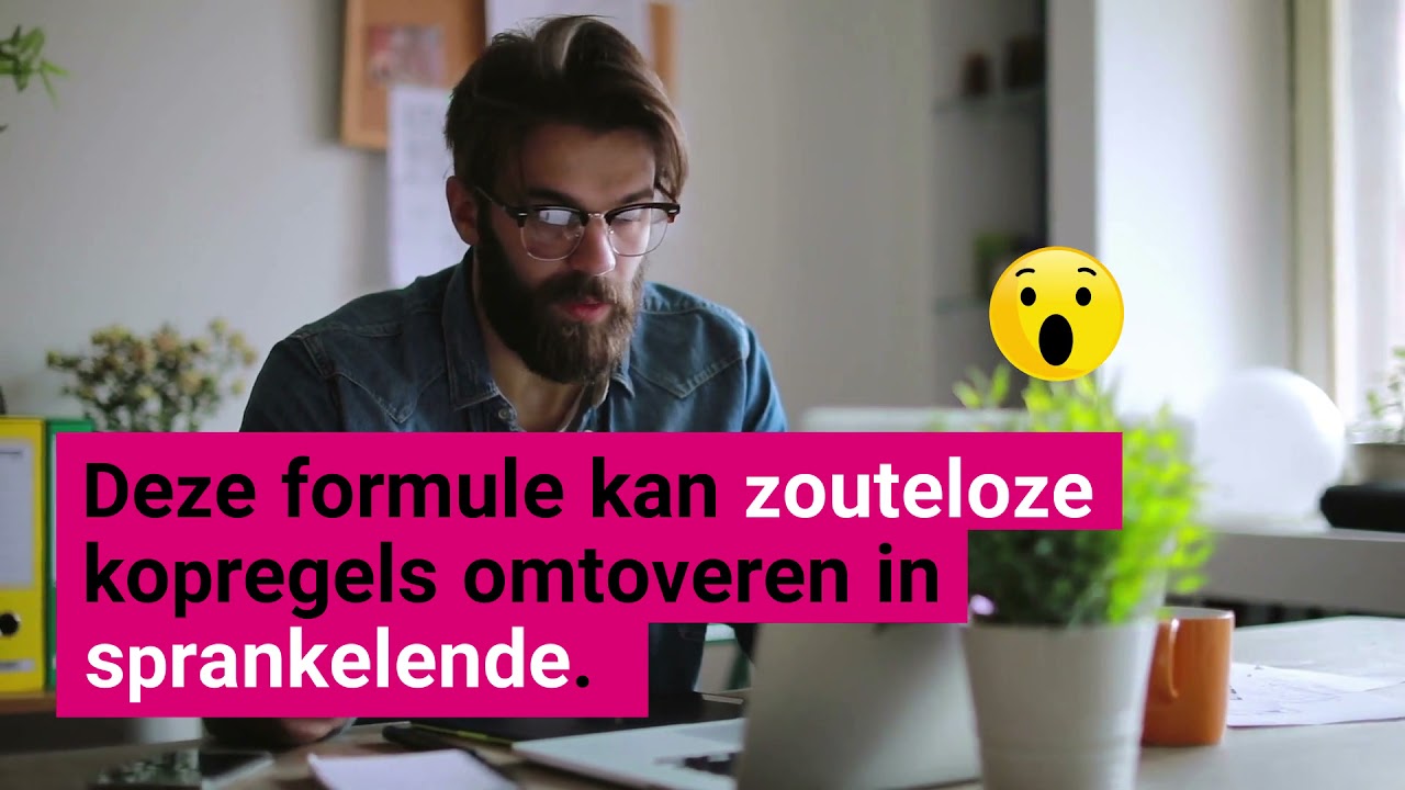 Pakkende titels of koppen schrijven? Gebruik deze succesformule!