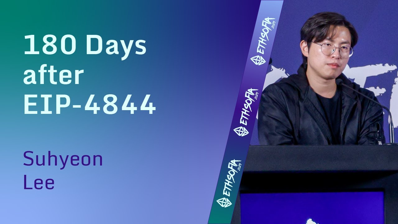 Suhyeon Lee, Tokamak: 180 Days after EIP-4844: Will blob sharing solve small rollups' dilemma?