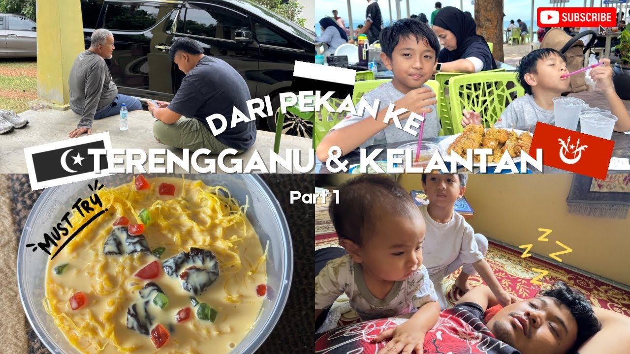 VLOG BABAH MAIYAM BALIK PEKAN TAPI PUSING PANTAI TIMUR ! 