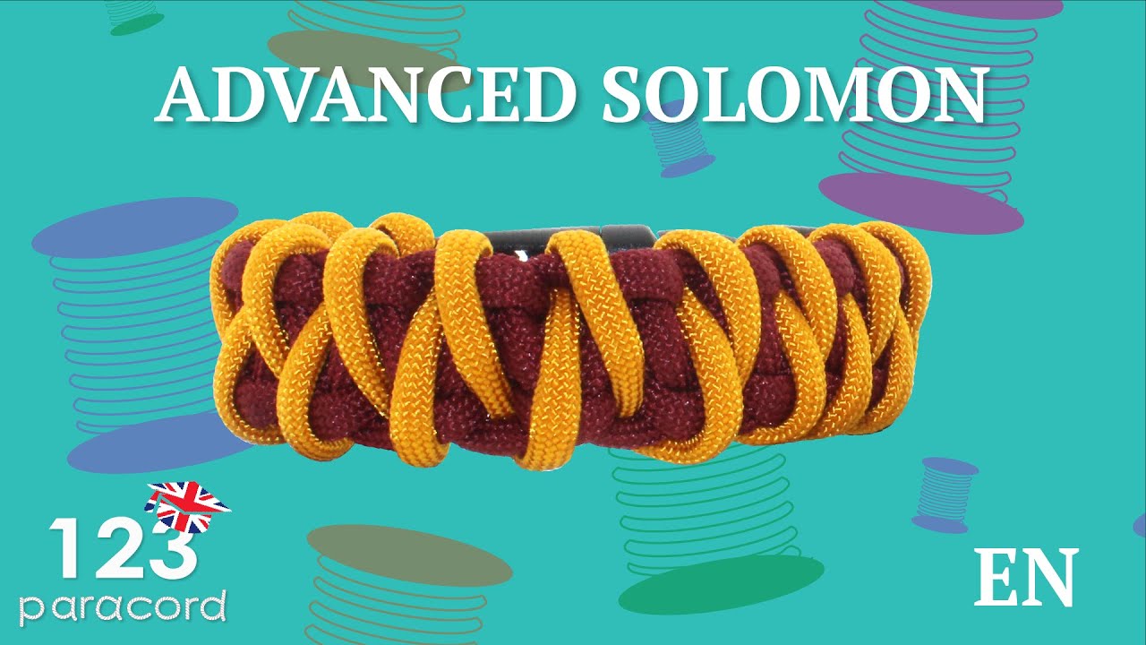 Advanced Solomon | Paracord tutorial ENGLISH