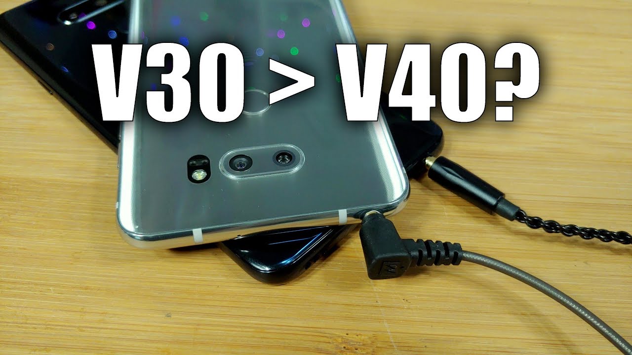 Does the LG V40 sound WORSE than the V30?
