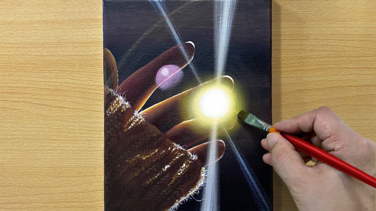 Bright Sunlight / Acrylic painting / STEP by STEP #165 / 눈부신 햇살 아크릴화 / ASMR