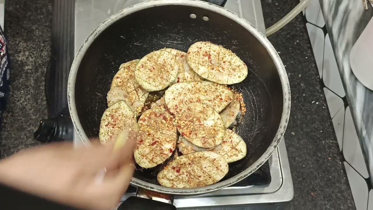 How to make eggplant fry| egg plant banany ka tareeka|yummy recipe 