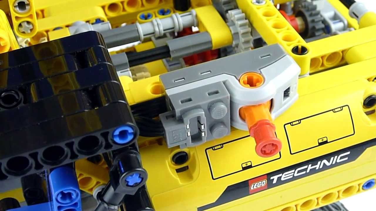 Koparka Lego Technic 42006 + 8293