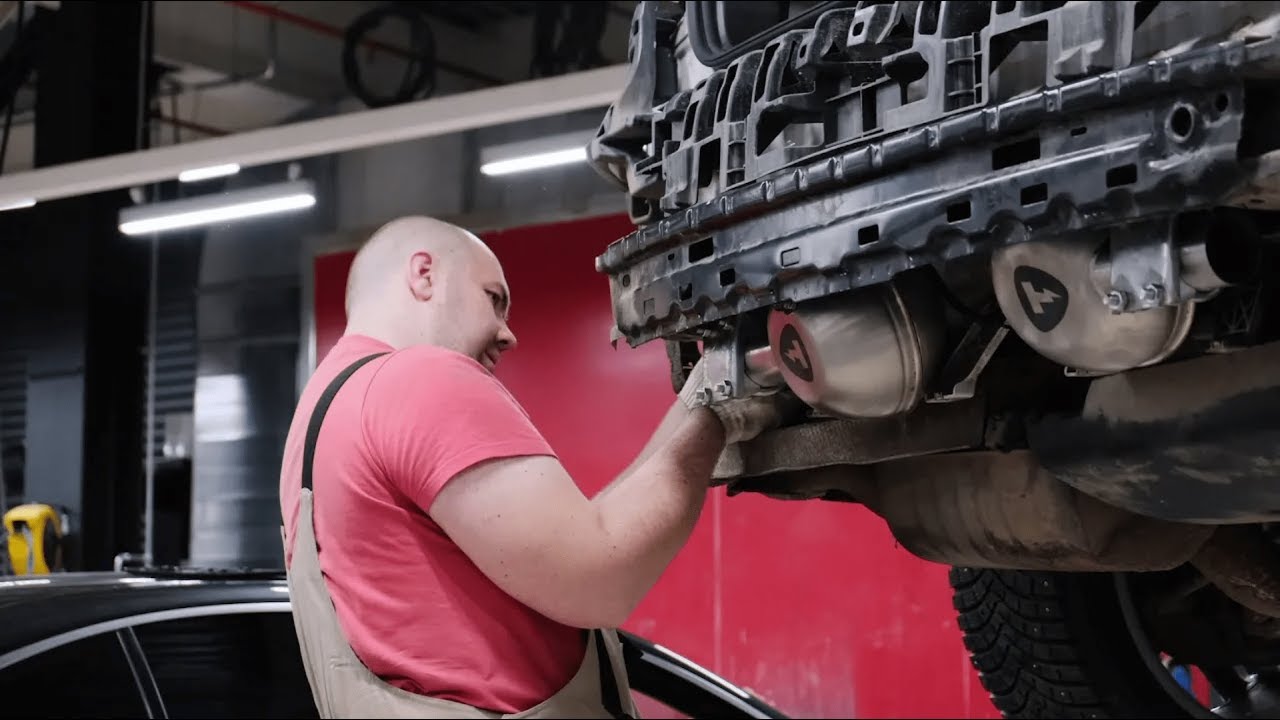 Electronic exhaust at Mercedes GLS | THOR tuning