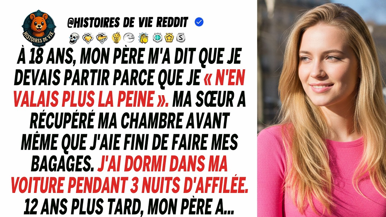 Piégée par ma sœur, mon père m'a chassée. 12 ans après, la vérité le brise.