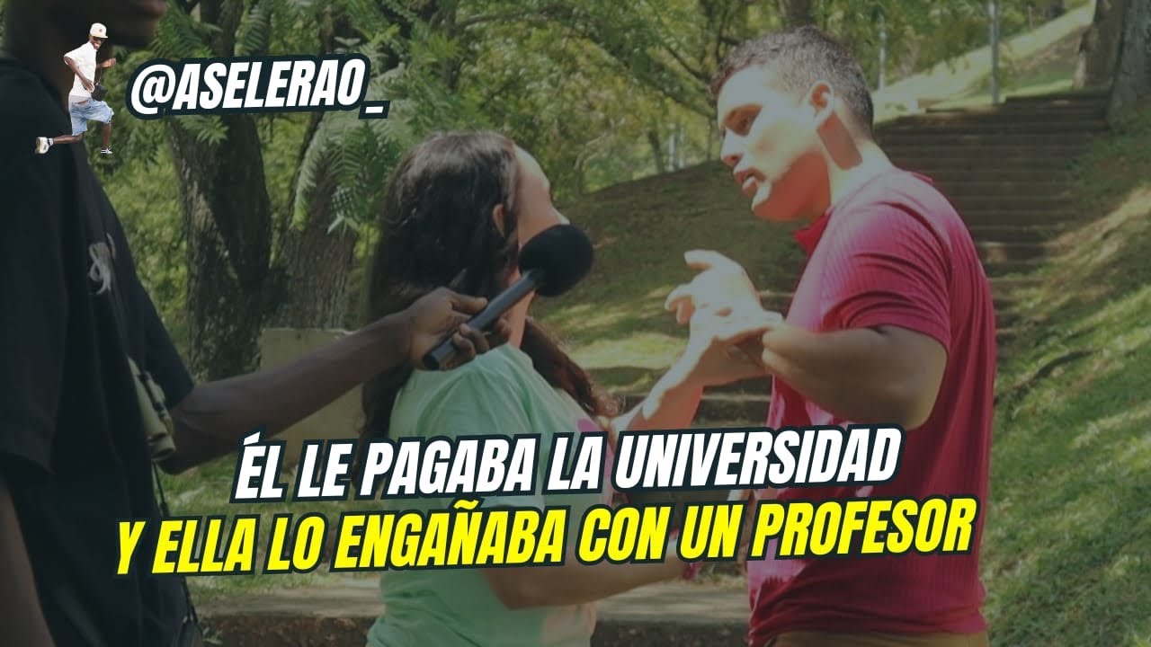 Le era infiel con el profesor de la universidad📲😱