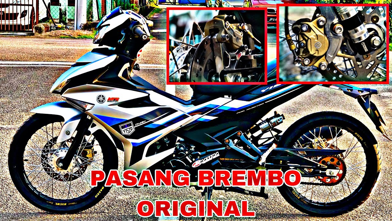 PASANG BREMBO P32 ORIGINAL // FULL TUTORIAL // Y15ZR V2