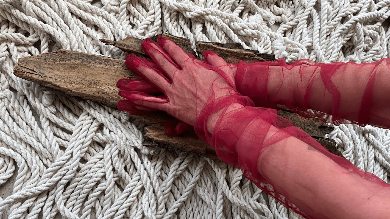 Elevate Your Style: Long Wine Red Tulle Gloves for Timeless Elegance! 🍷✨ | Fashion Inspiration