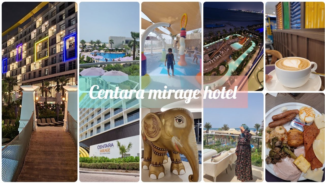 Centara Mirage beach hotel Dubai |Waterpark in a Hotel