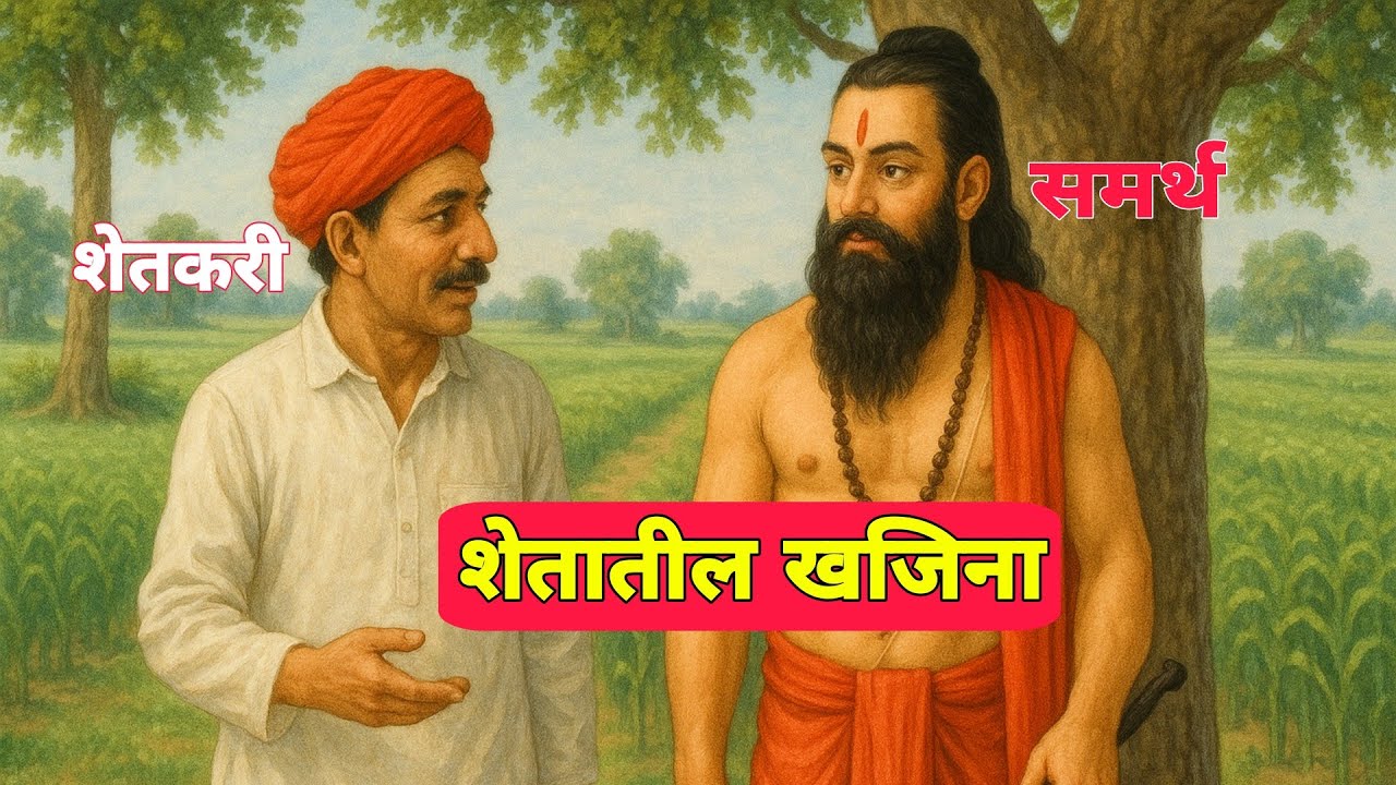 शेतात लपलेलं सोन समर्थांनी शेतकरयाला देऊ केलं पण...#दासबोध Dasbodh Marathi
