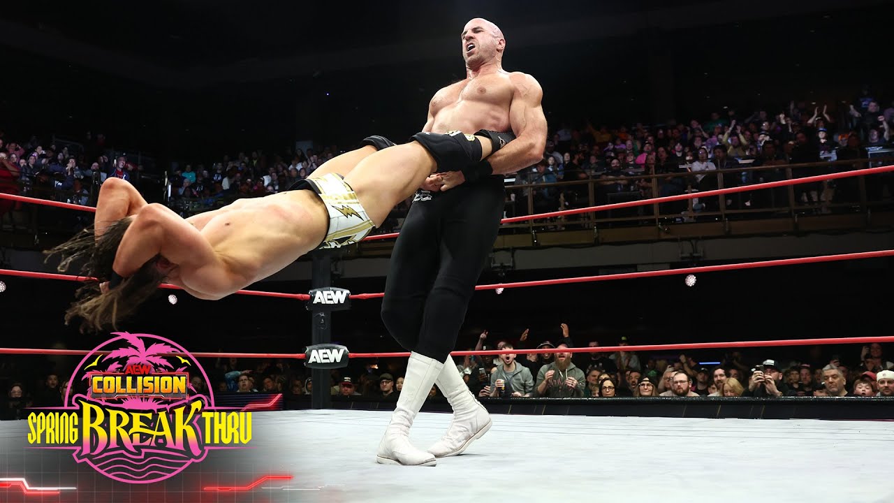 Первая защита титула Адама Коула на TNT? Очень ЗЛОЙ Клаудио Кастаньоли! | AEW Collision, 17.04.2025
