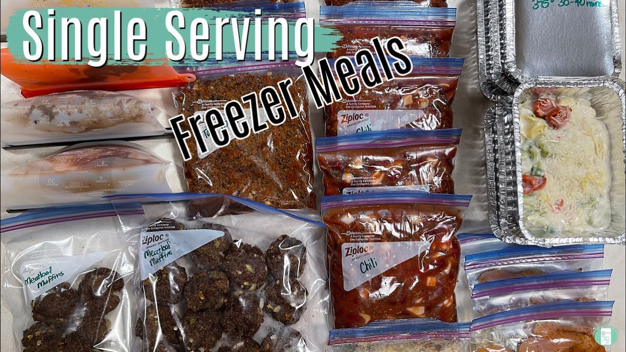Single Serving Freezer Meals | MEAL PLAN IDEAS