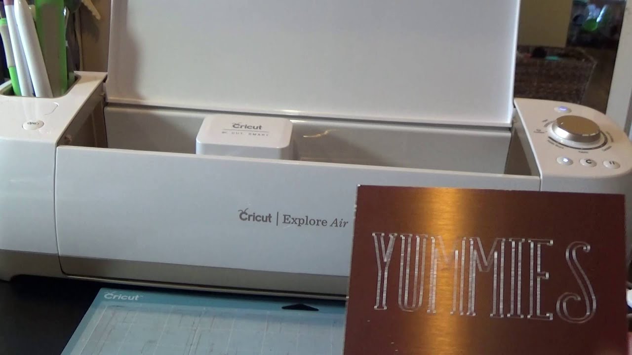 Engraving with the Cricut Explore Air