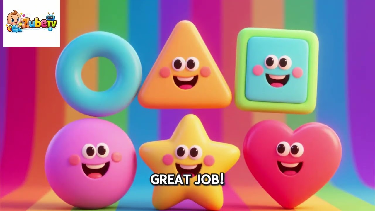 Let’s learn the shapes together! 