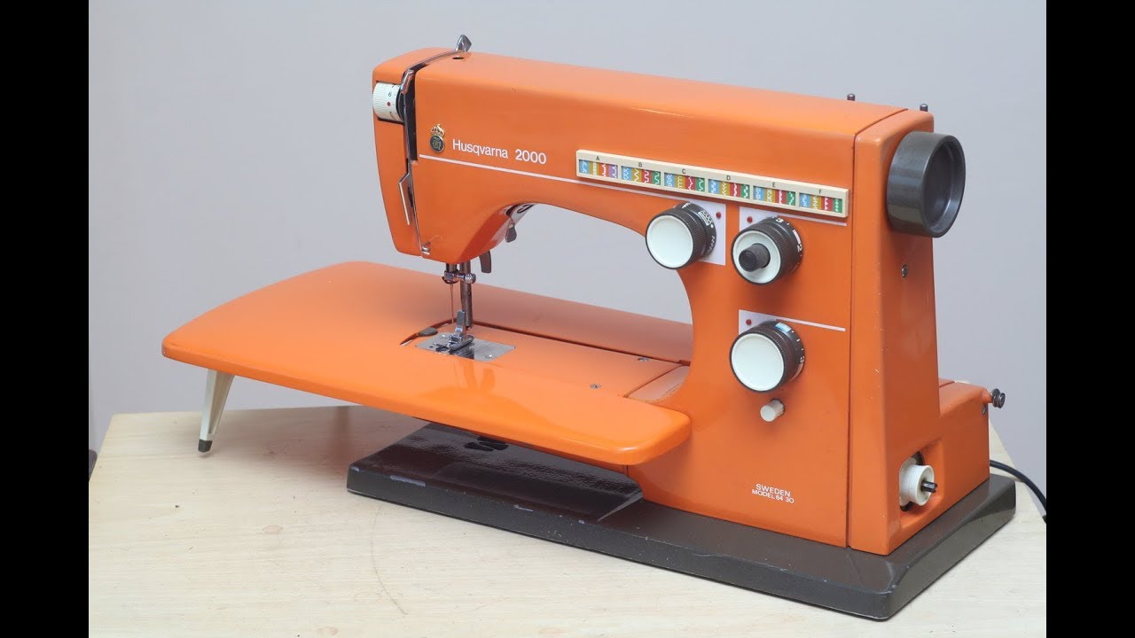 Husqvarna 2000 6430 Nähmaschine Sewing machine Швейная машина Instruction