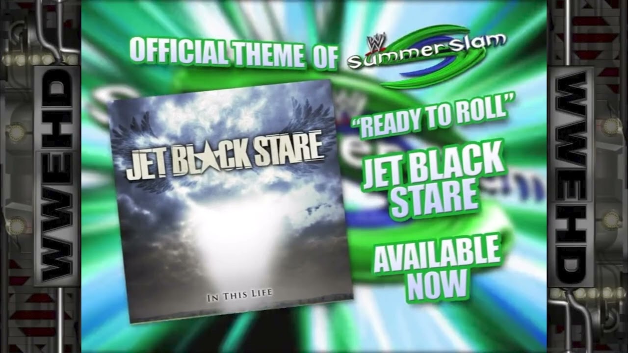 Jet Black Stare - Ready To Roll (WWE TV/Pyro Edit - SummerSlam 2008)