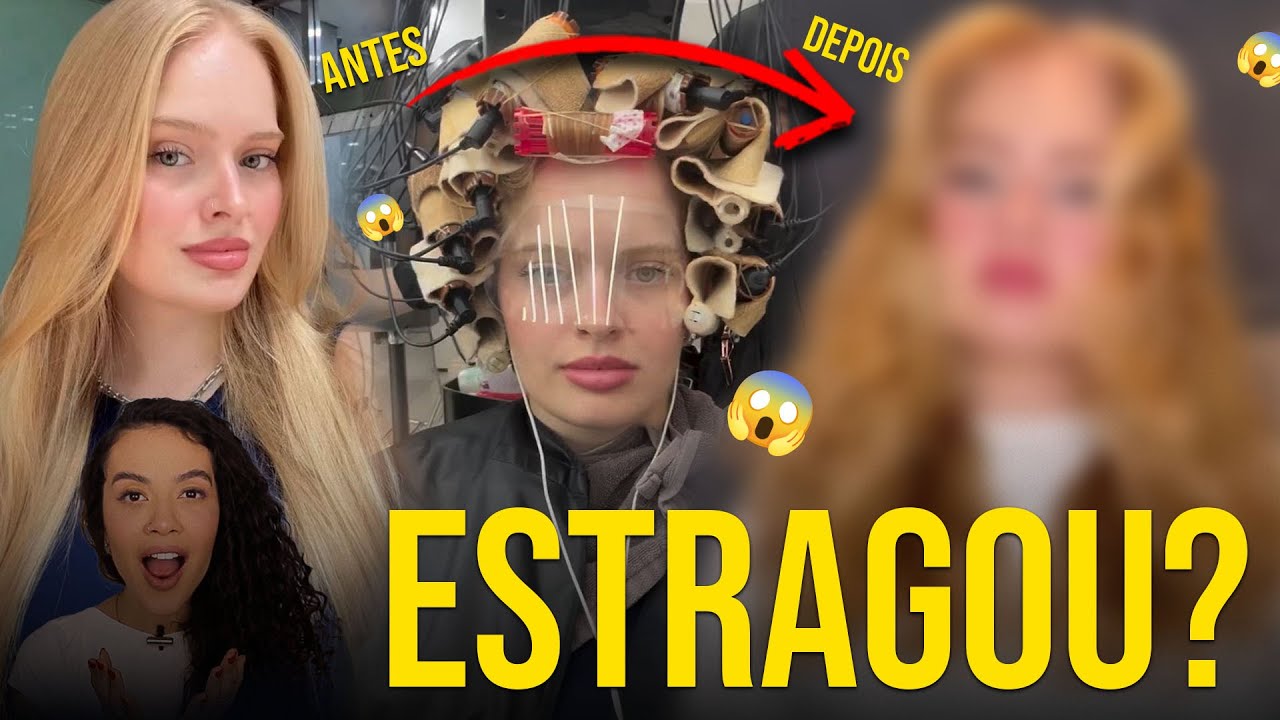 LOIRA LISA NATURAL FEZ PERMANENTE PRA FICAR CACHEADA! TÉCNICA COREANA! Loucura!??😮