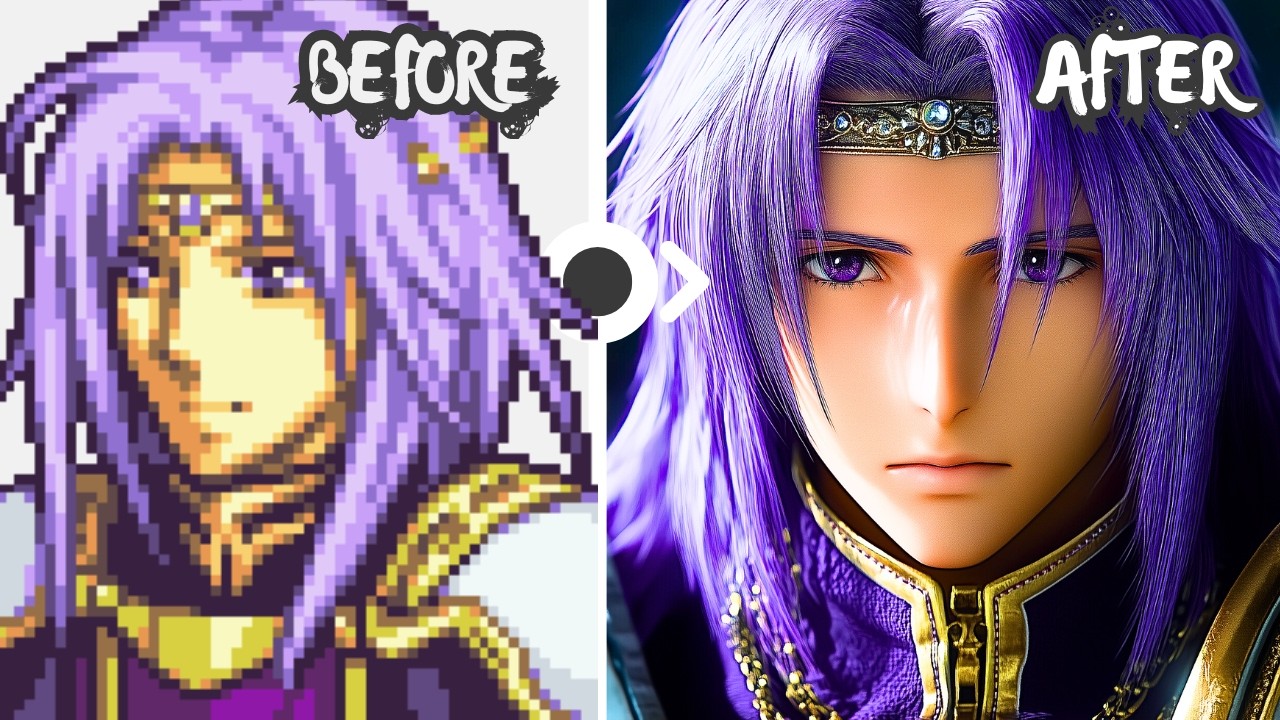 Fire Emblem: The Sacred Stones AI Remake | Iconic Characters Reimagined in 4K! 🔥⚔️