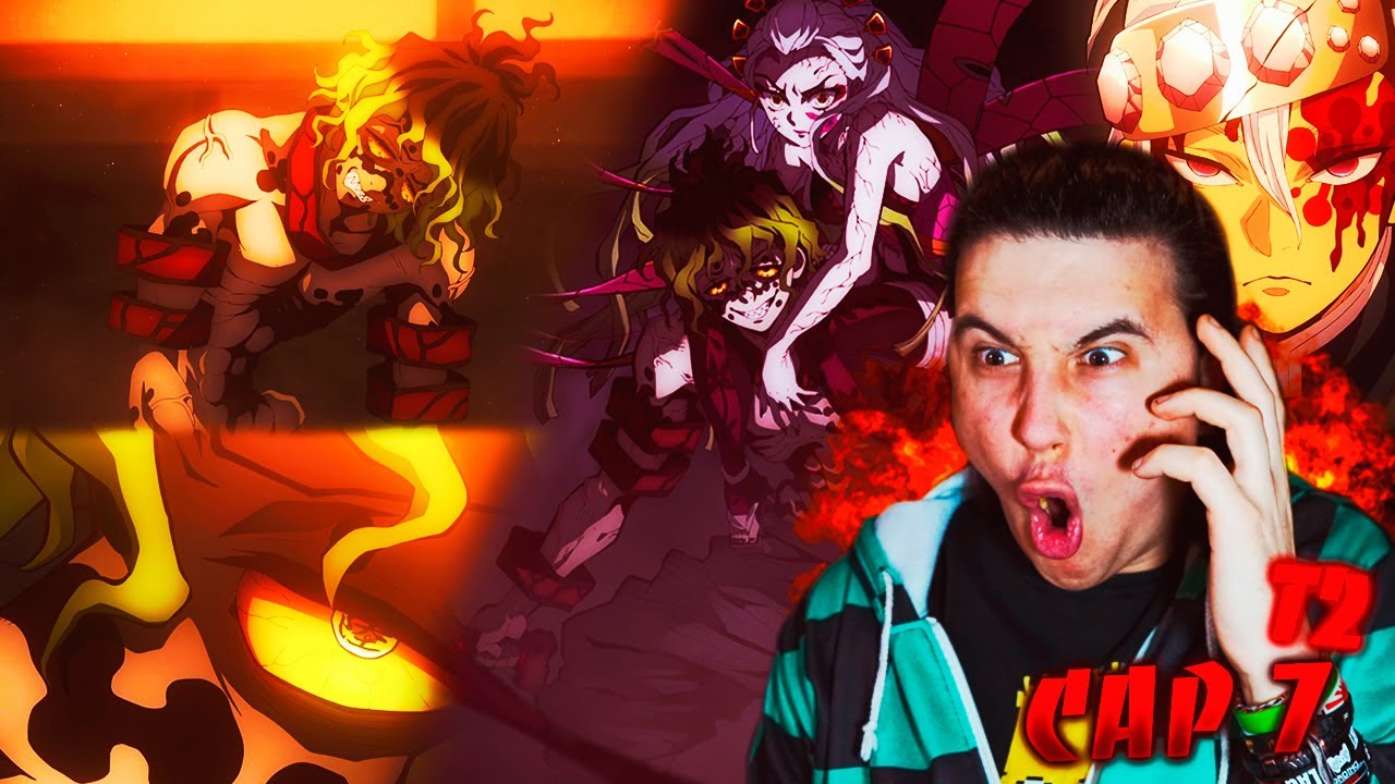 GYUTARO APARECE!!!! KNY T2|CAP 7!! - MI REACCIÓN!!