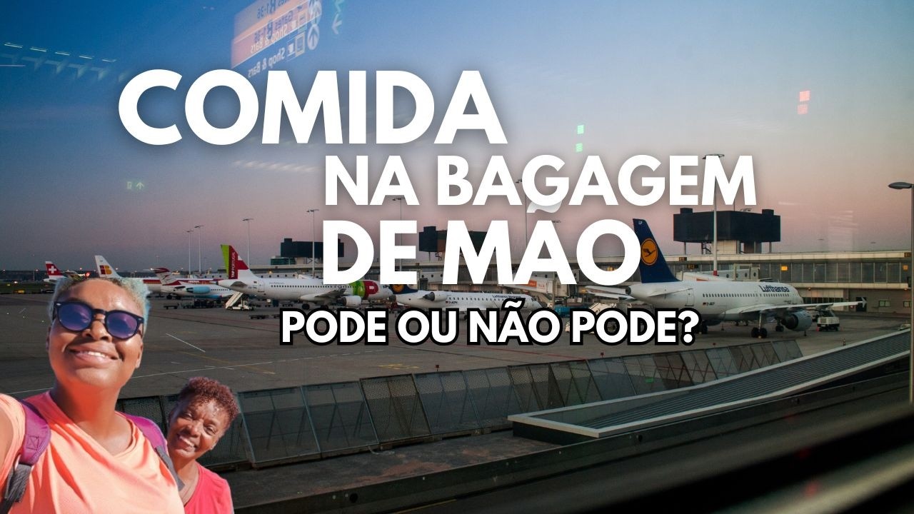 Comida na Bagagem de Mão no Avião? Te Mostro o que Levei na Viagem