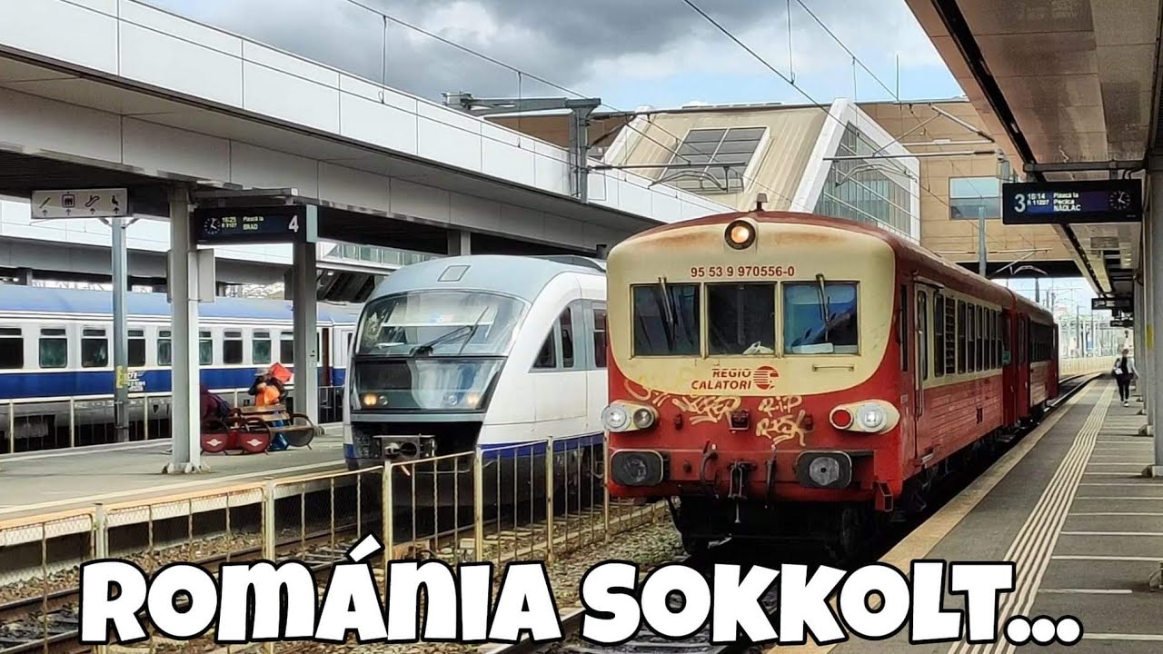 IDŐUTAZÁS...Románia SOKKOLÓ...Majdnem elhánytam magam a lepusztult vonatán...