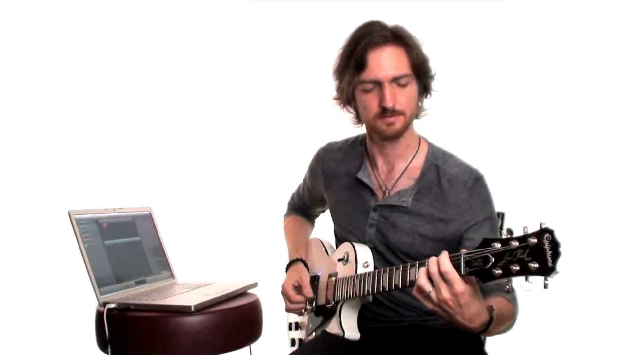 Использование Epiphone Les Paul Ultra-III с Garage Band