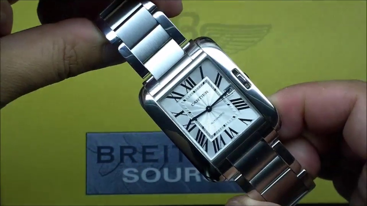 Cartier Tank Anglaise XL Automatic Watch Review