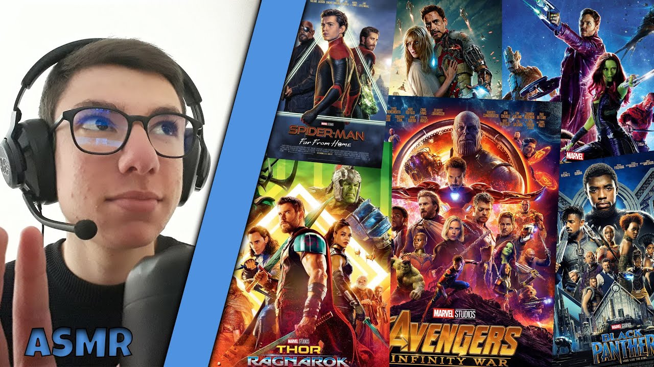 Classement des films du MCU en ASMR