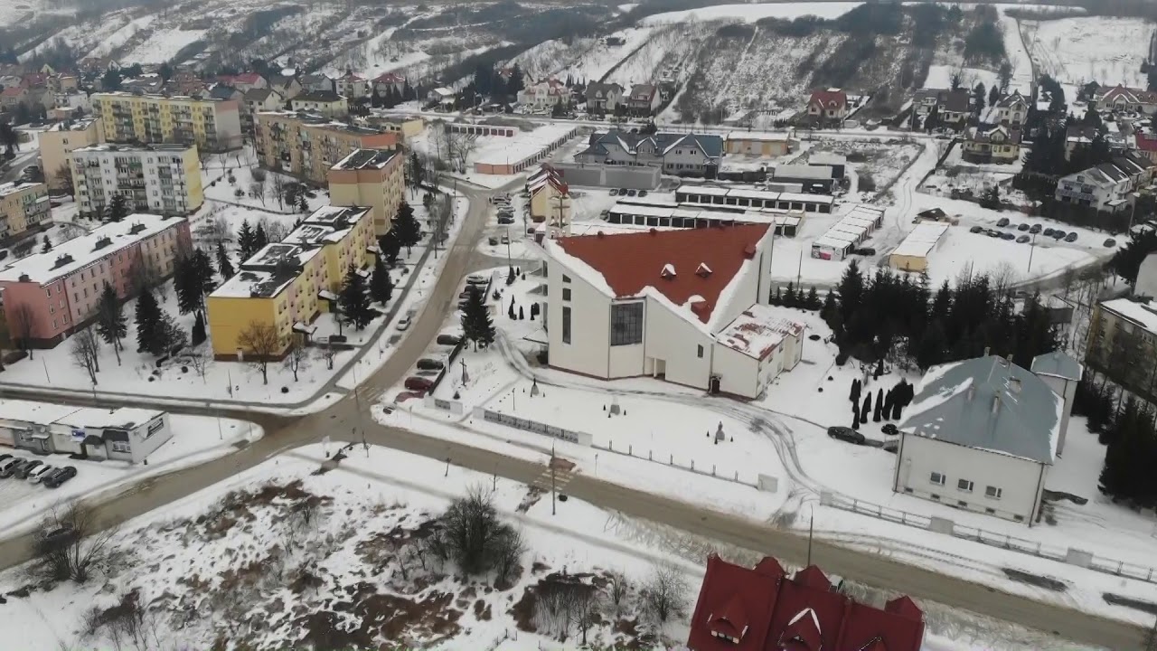 Piękny, zimowy Pińczów