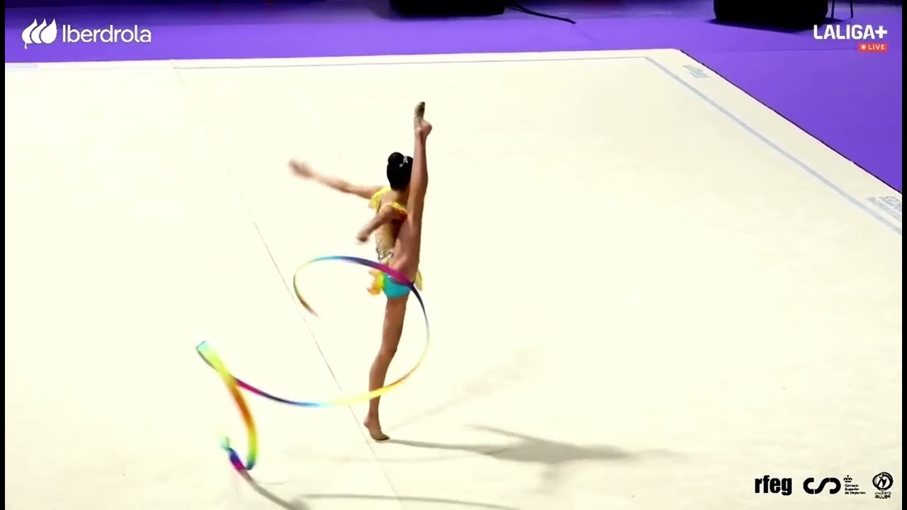 Celia Lozano Cinta Club Ritmo - Nacional Santander 2025