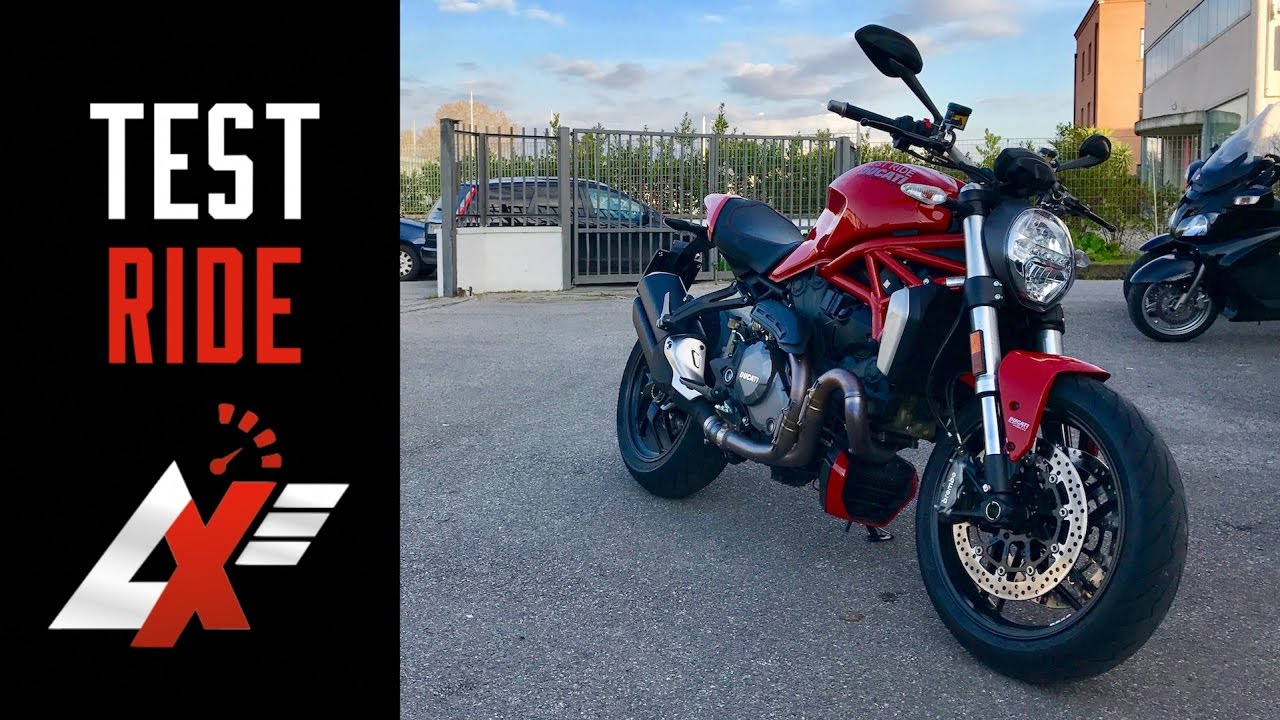 2017 Ducati Monster 1200 TEST RIDE & SOUND