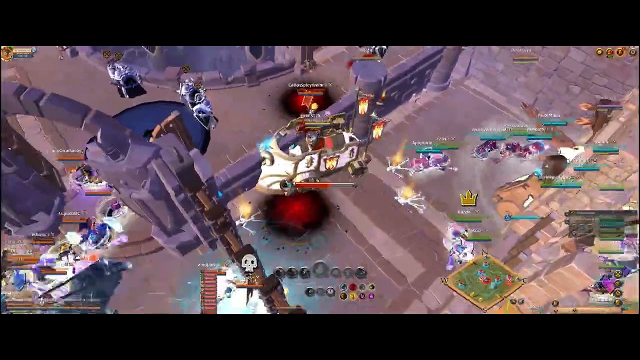 [S30] MAGA против CG | Кайт Комп | 4К | Albion Online Бастион ЗвЗ
