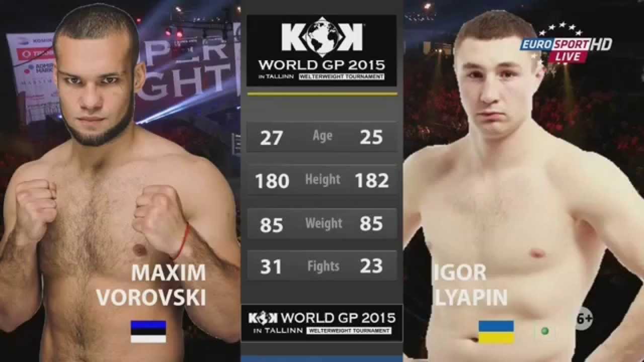 Maxim Vorovski vs Igor Lyapin HD