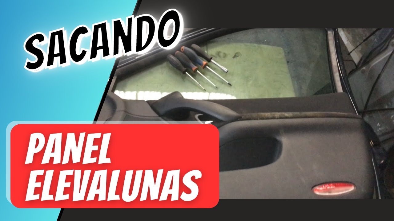 Cómo ACCEDER a ELEVALUNAS delantero Derecho RENAULT Laguna 2 🚘