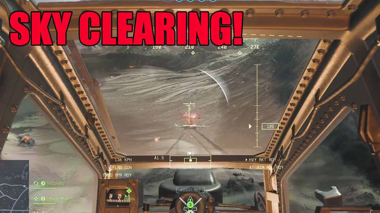 Apache Helicopter Gameplay on Operation Firestorm